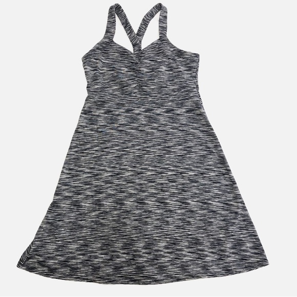 Soybu Dress Size Medium Tank Gray Black Bra Athleisure Soft Stretch Performance - Picture 1 of 10